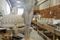 claying statue cast stone