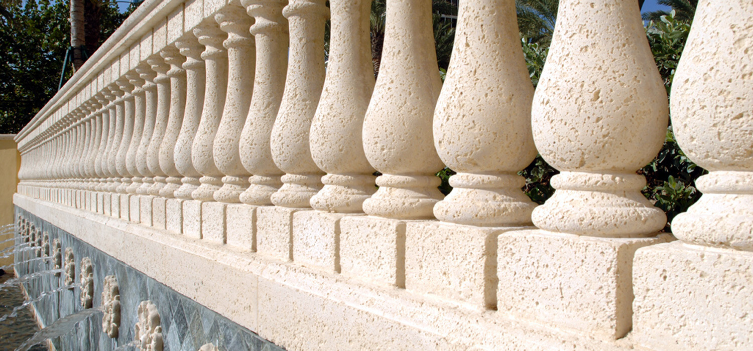 cast stone spindles