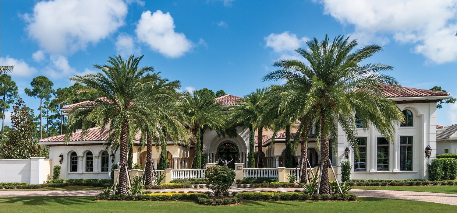 award winning cast stone house florida