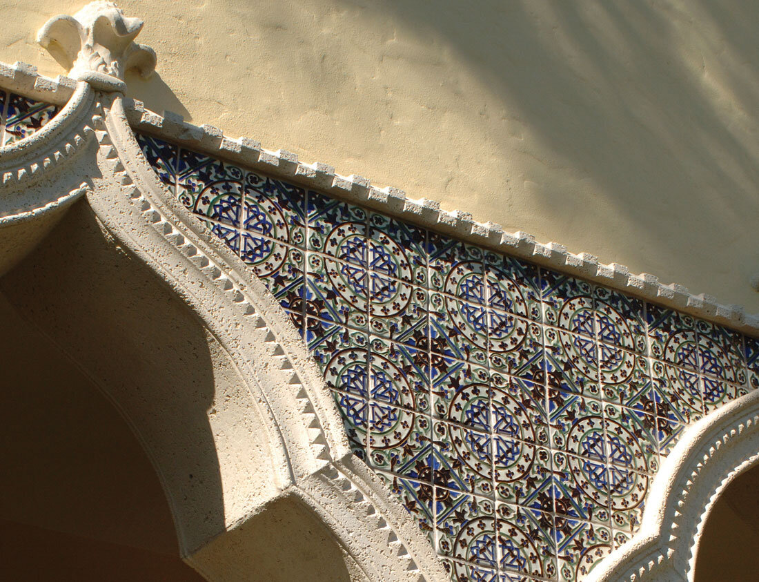 cast stone morrocan arch