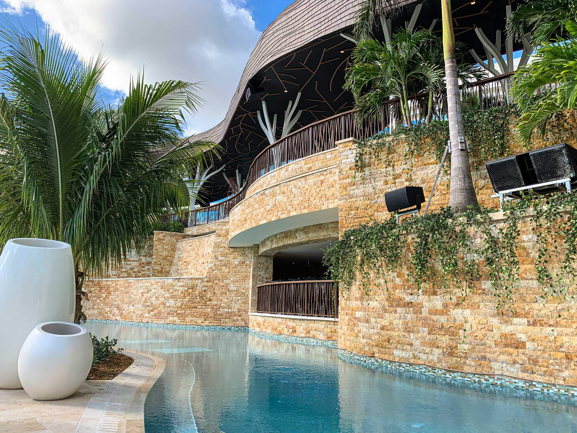 Hard Rock Casino Natural Stone by Premier Stoneworks